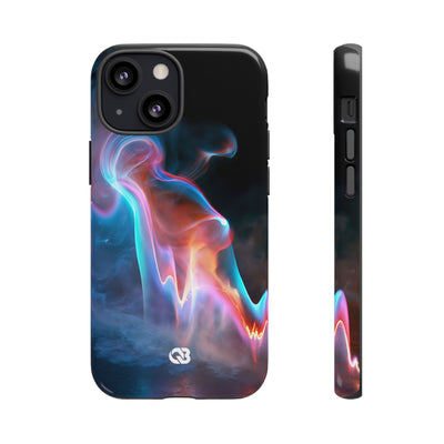 Neon Waveform · Tough Phone Case for iPhone · Black
