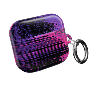 Neon Signal Shift · Hard Case for AirPods & AirPods Pro · Purple