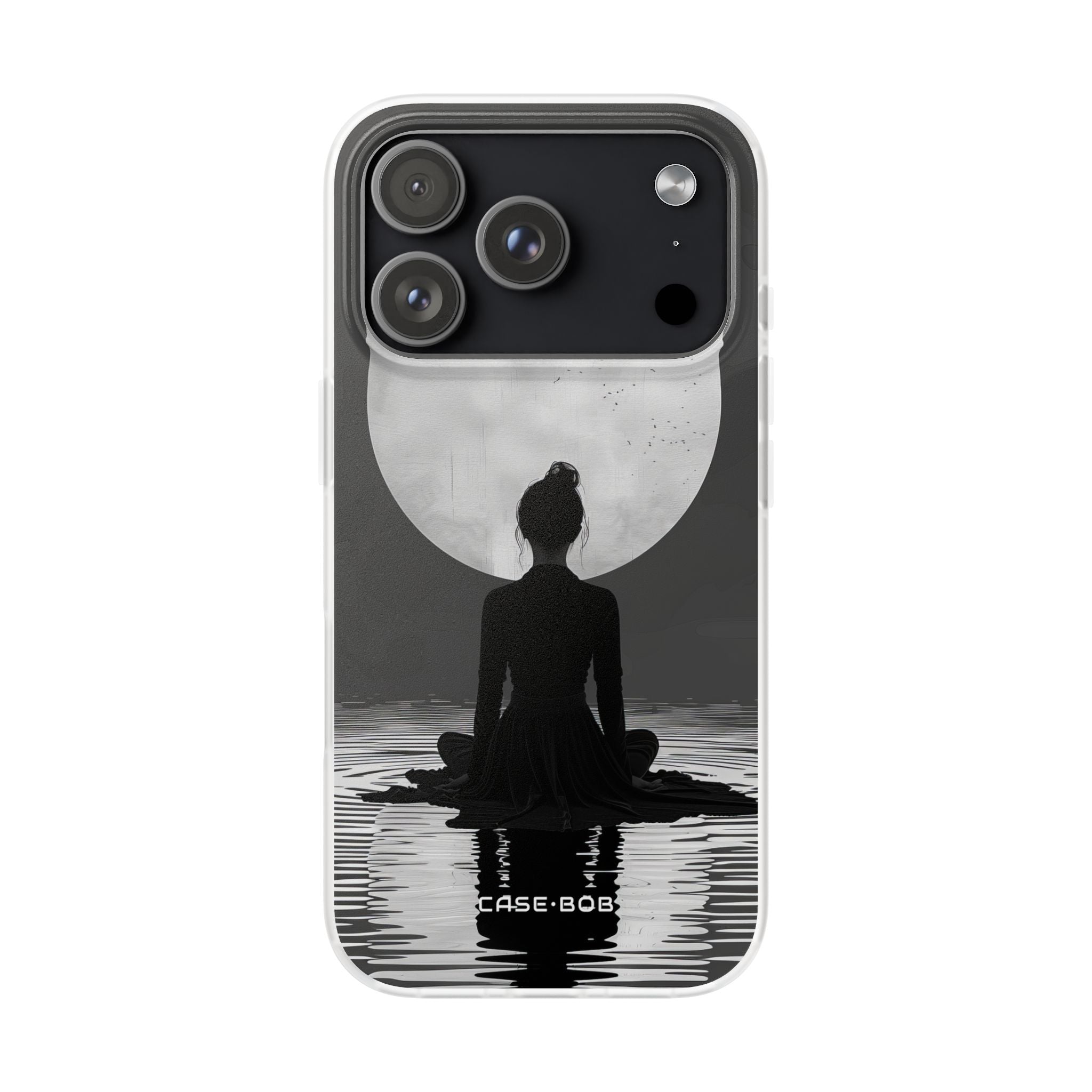 Silhouette Moonlight iPhone 17 Pro Case - Soft - CASE•BOB