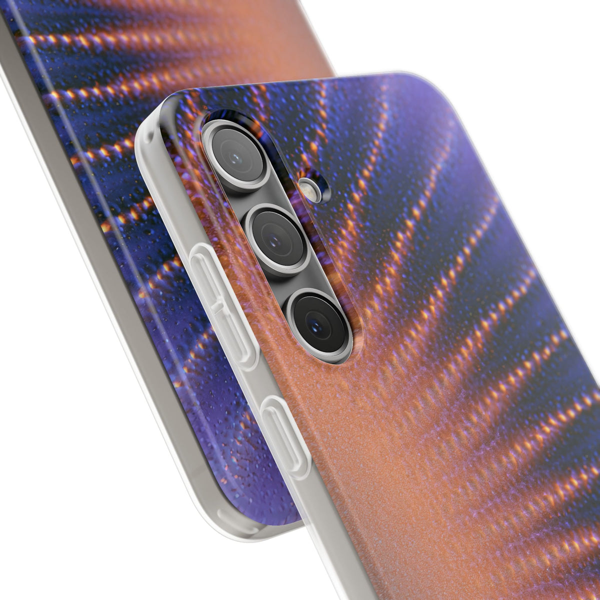 Luminous Aura Burst · Lite Phone Case for Samsung · Blue