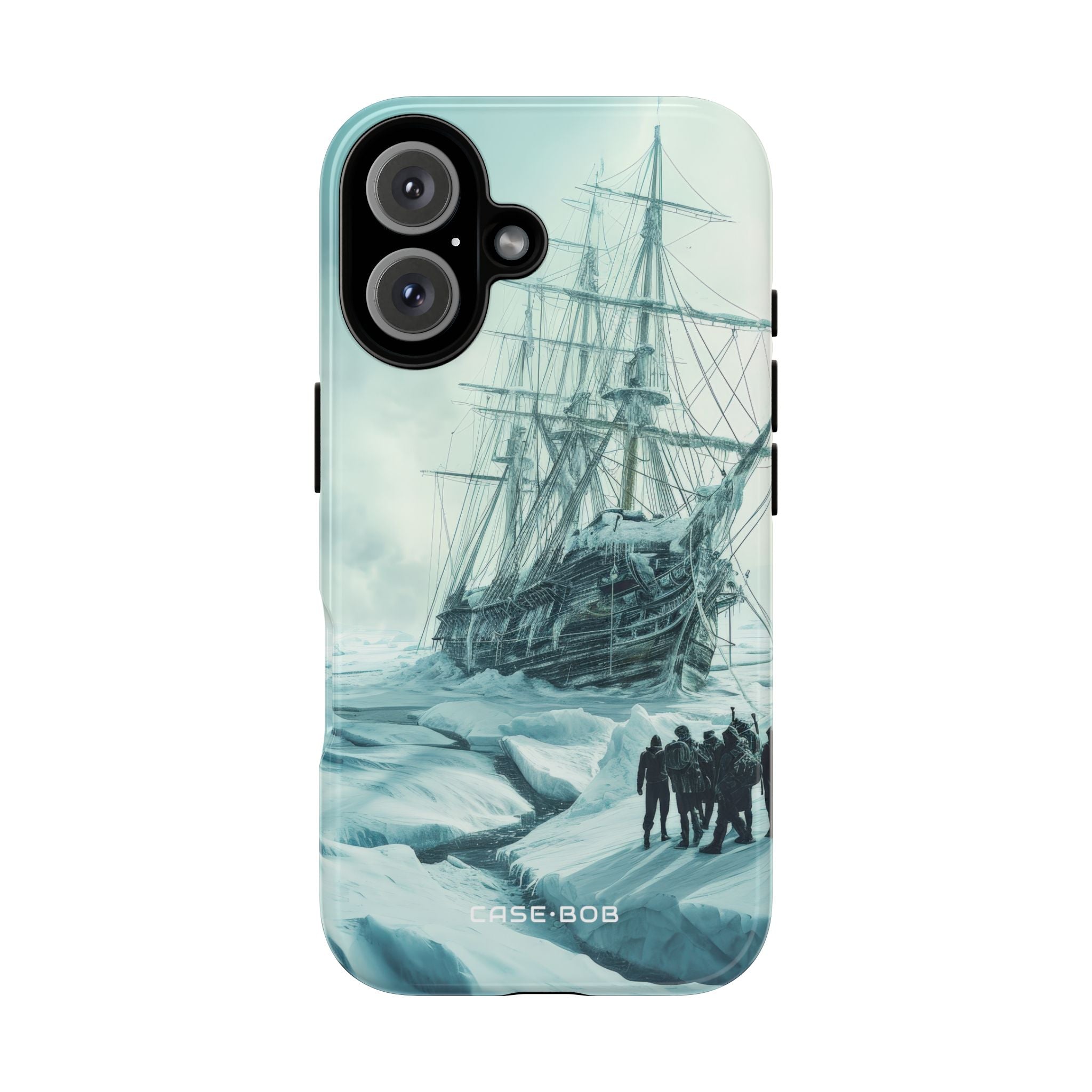 Icebound Ship iPhone 16 Case - Tough