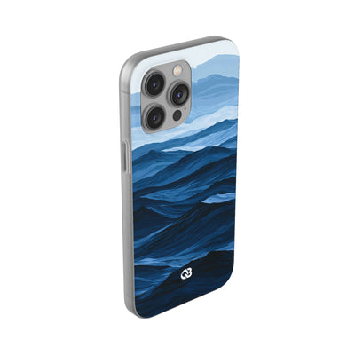 Blue Lite Phone Case for iPhone - Cobalt Ridge Tides