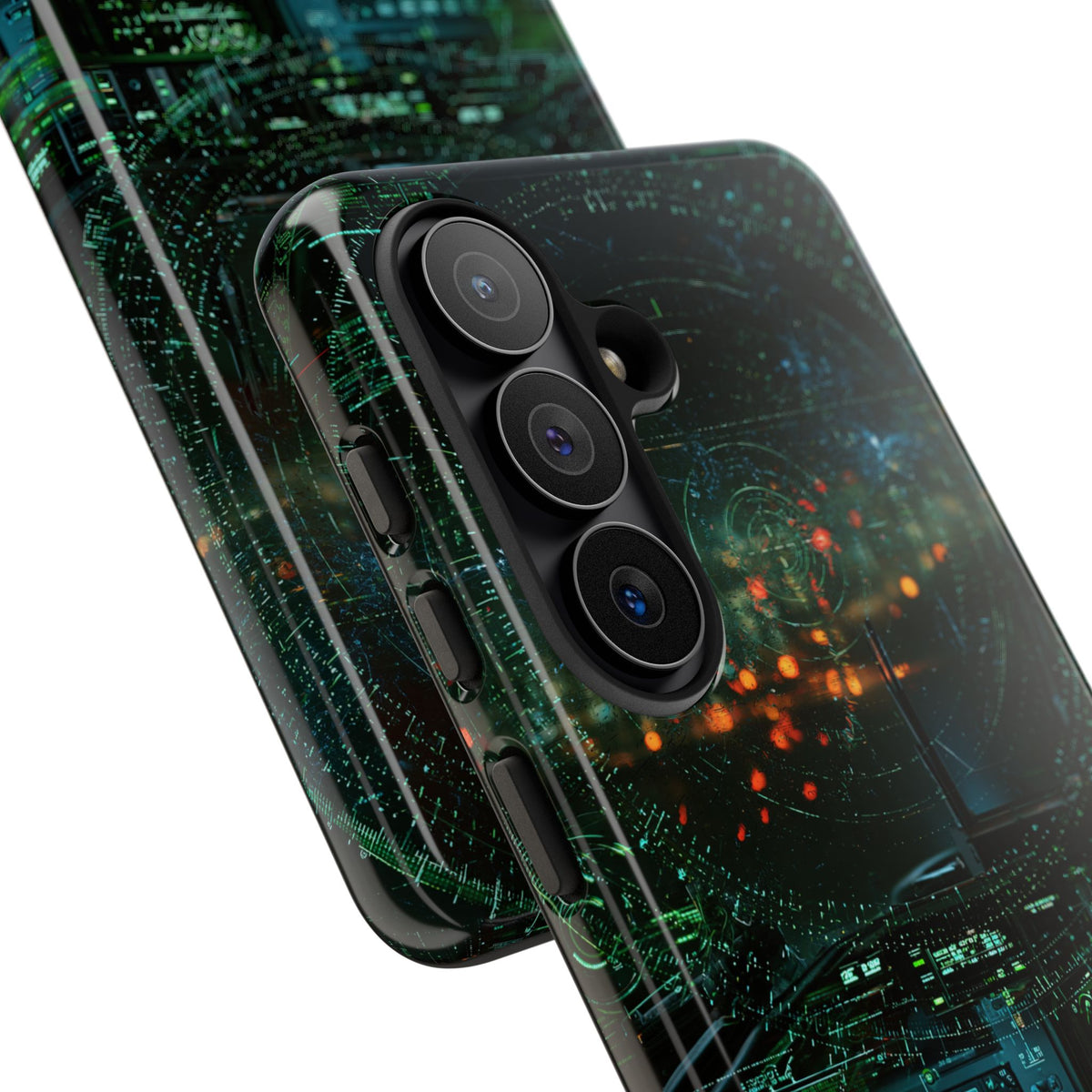 Tactical Avionics HUD · Tough Phone Case for Samsung · Green