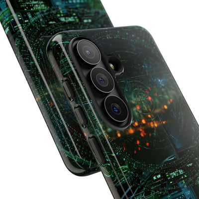 Tactical Avionics HUD · Tough Phone Case for Samsung · Green
