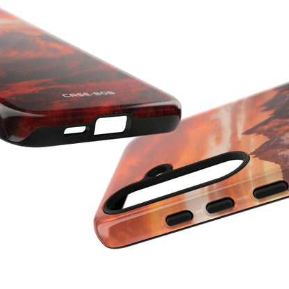 Jagged Glow Samsung S24 Plus Case - Tough
