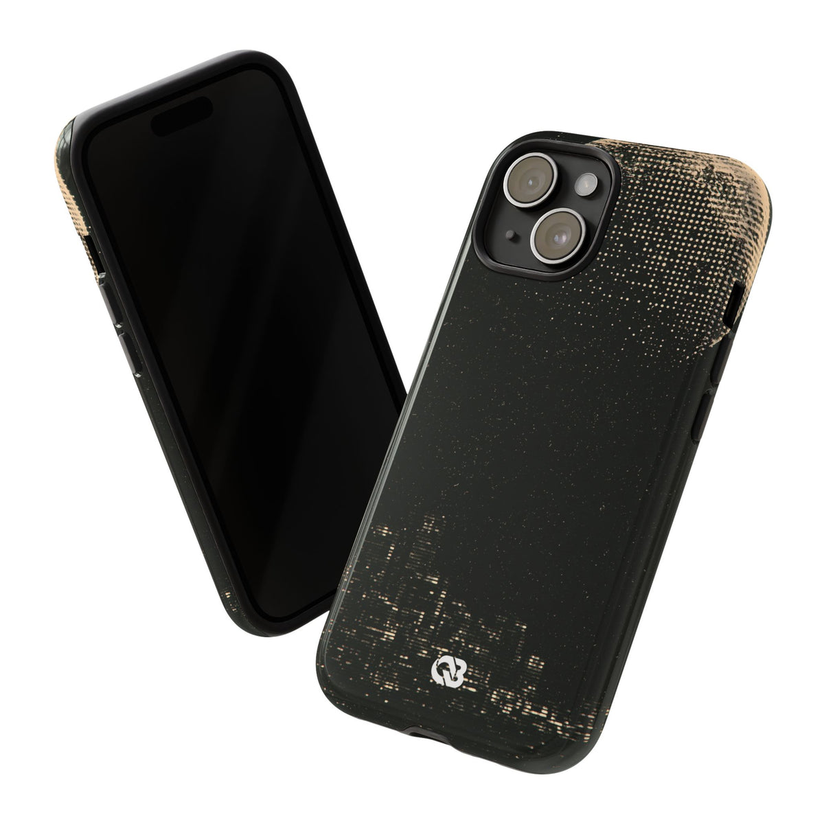 Lunar Metropolis Nocturne · Tough Phone Case for iPhone · Black