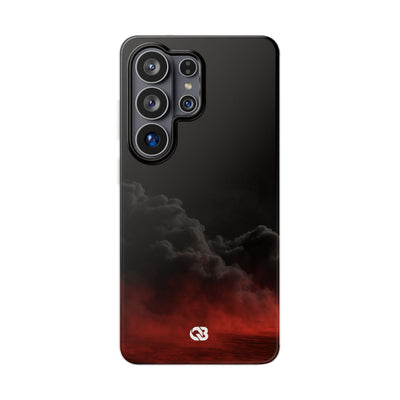 Crimson Fog Void · Lite Phone Case for Samsung · Black
