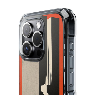 Orange Impact MagSafe Phone Case for iPhone - Orange Monolith Rift
