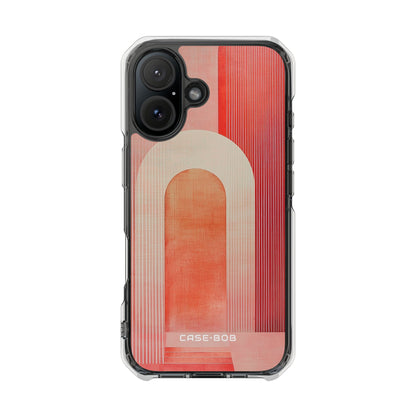 Crimson Arches iPhone 16 Case - Impact