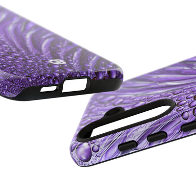 Violet Liquid Gel · Tough Phone Case for Samsung · Purple