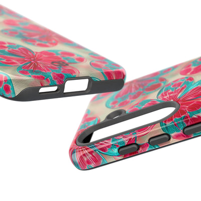 Lucite Jelly Bloom · Tough Phone Case for Samsung · Pink