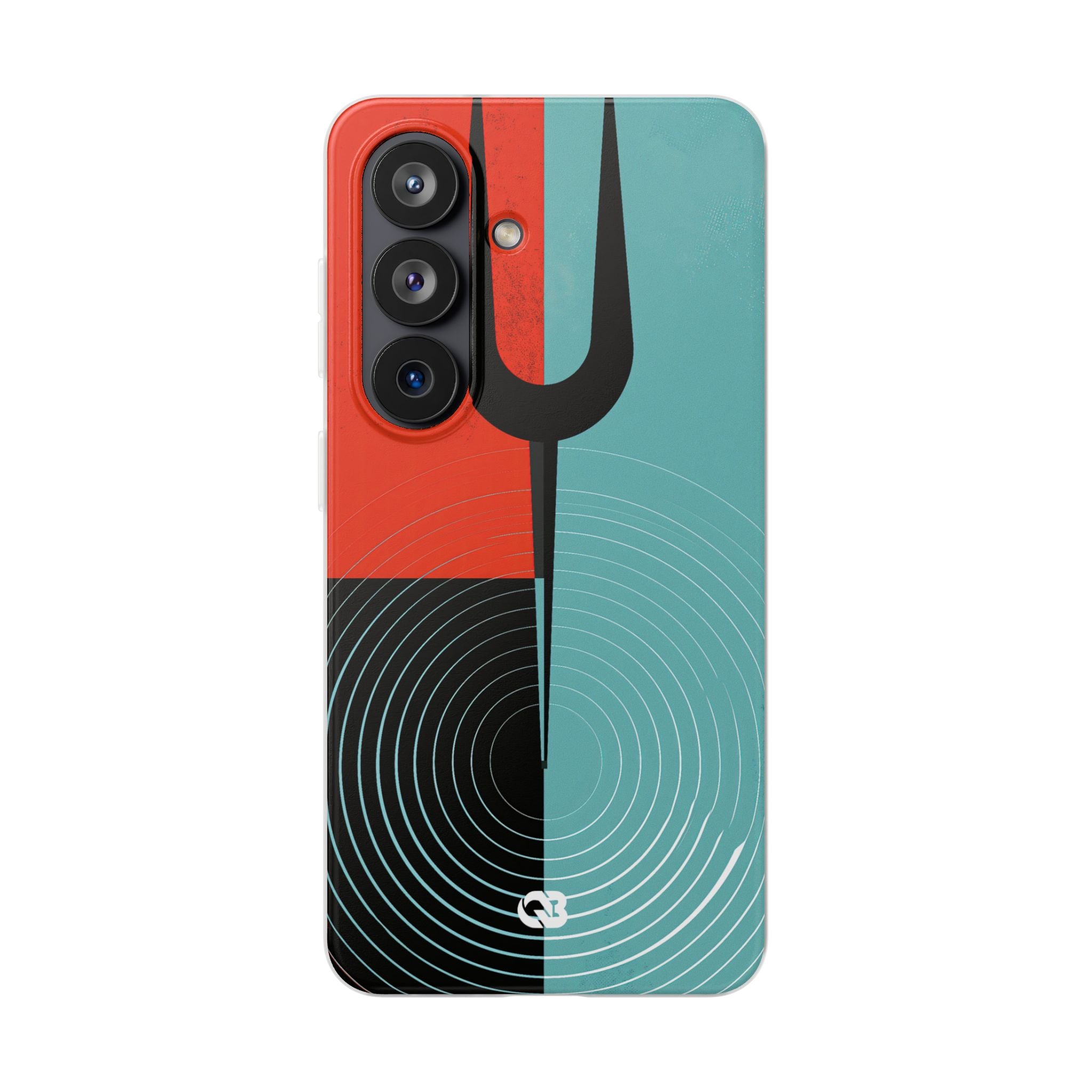 Teal Lite Phone Case for Samsung - Sonic Static Split