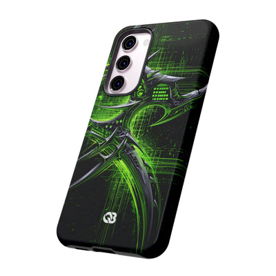 Cyber Sigil Grid · Tough Phone Case for Samsung · Green