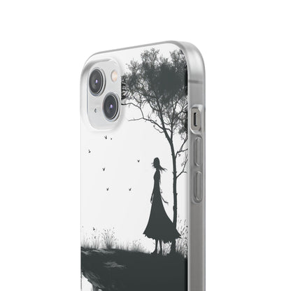 Cliffside Silhouette iPhone 14 Plus Case - Soft