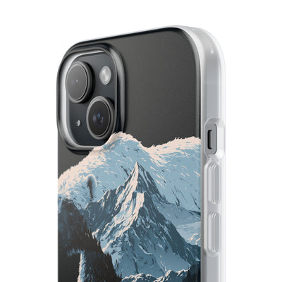 Nordic Arctic Bear · Lite Phone Case for iPhone ·  Black