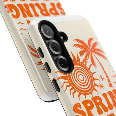 Retro Orange Tide · Tough Capa para Samsung