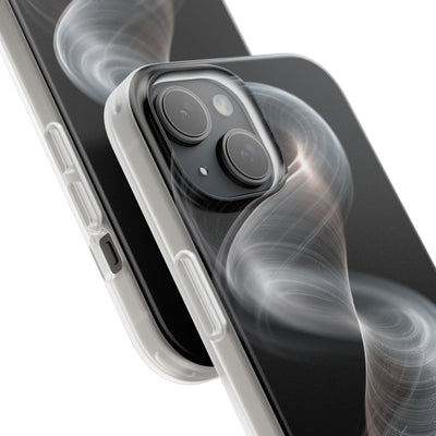 Luminous Vortex · Lite Phone Case for iPhone ·  Black