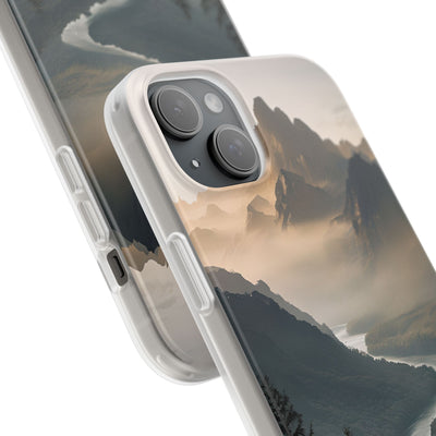 Golden Summit Valley · Soft Phone Case for iPhone