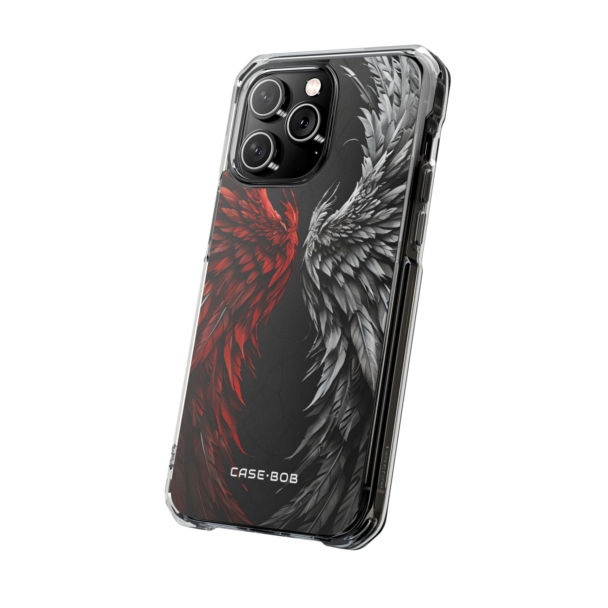 Crimson White Wings iPhone 14 Pro Max Case - Impact