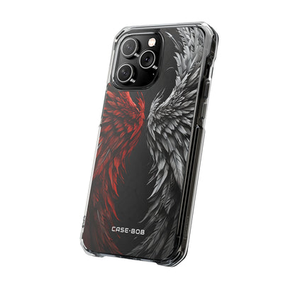 Crimson White Wings iPhone 14 Pro Max Case - Impact