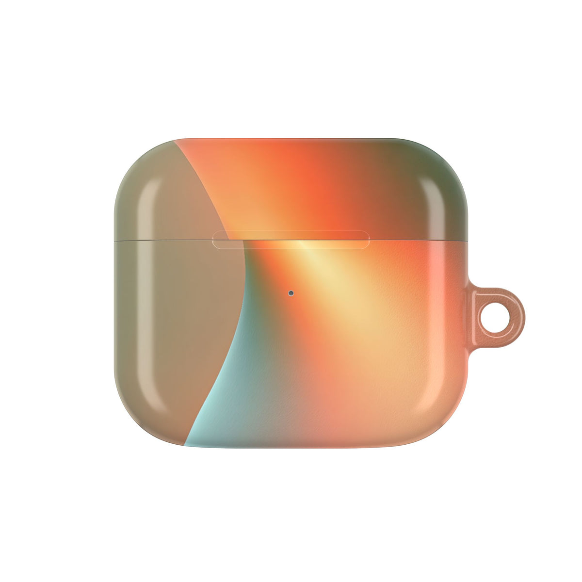 Radiant Contour · Hard Case for AirPods & AirPods Pro · Orange