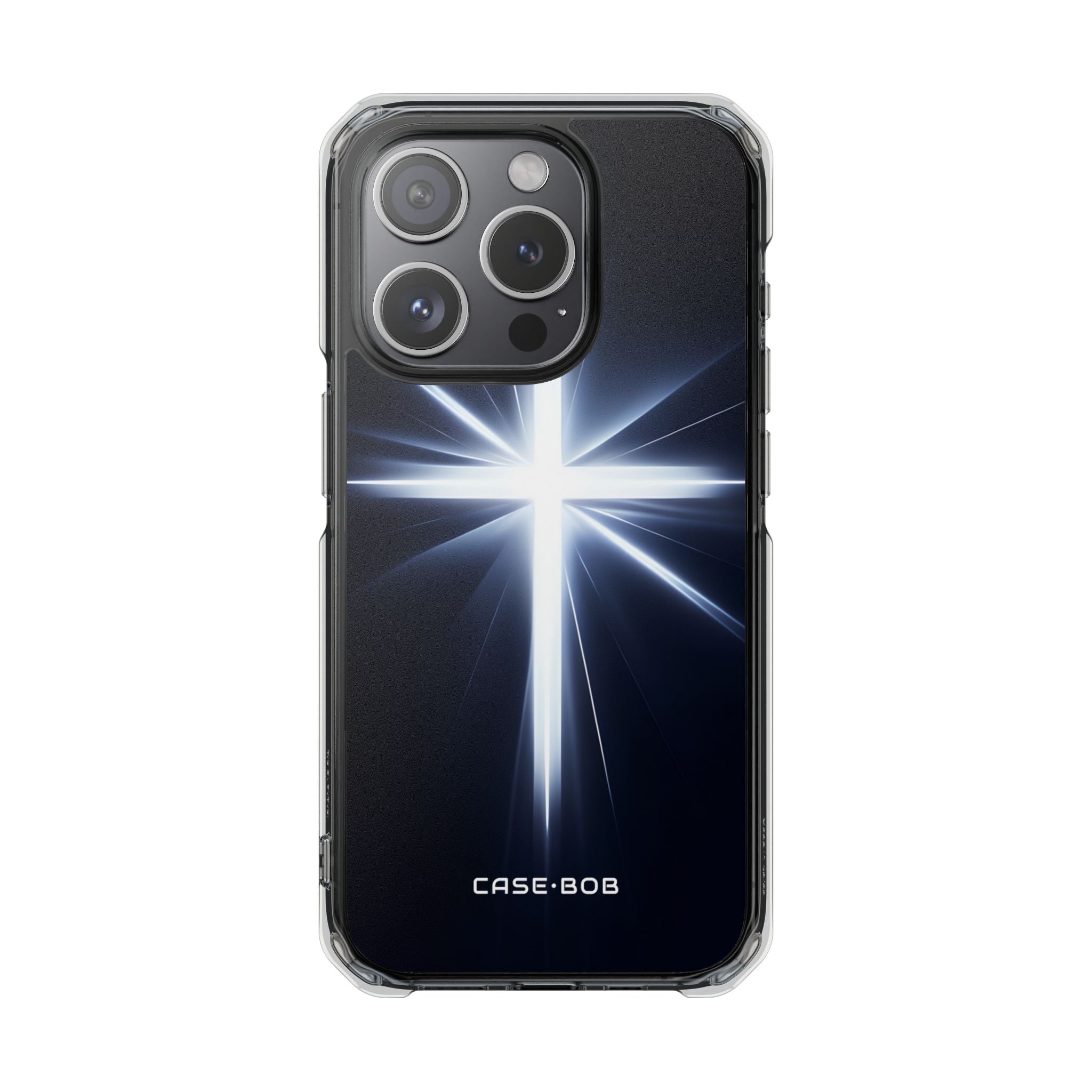 Glowing Crossburst iPhone 15 Pro Case - Impact