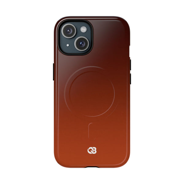 Burnt Amber Spectrum · Tough 2.0 Magnetic Phone Case for iPhone · Orange