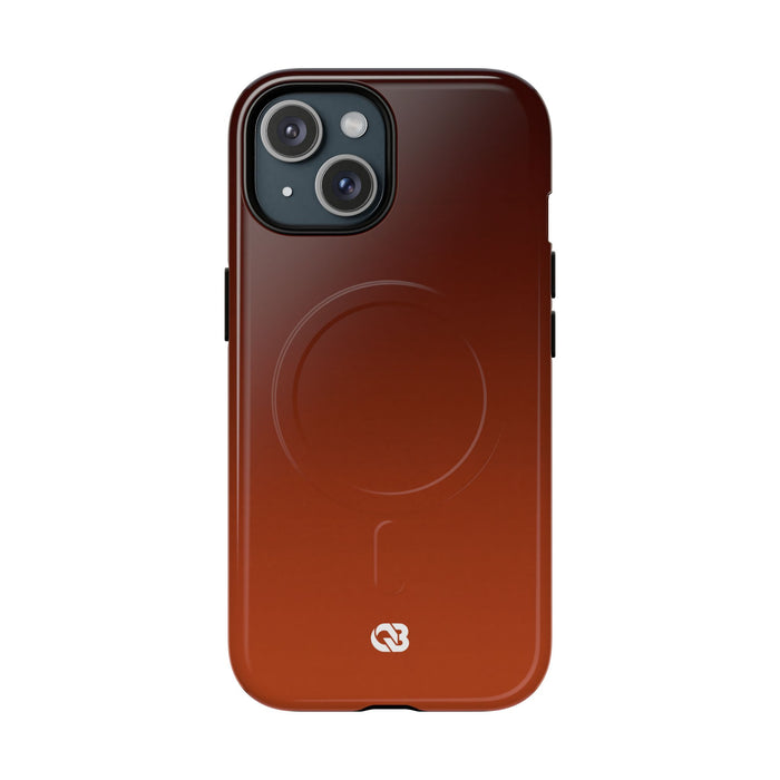 Burnt Amber Spectrum · Tough 2.0 Magnetic Phone Case for iPhone · Orange