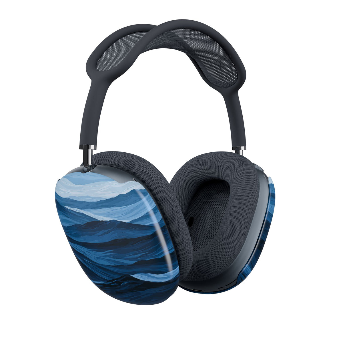 Azure Ridge Horizon · Hard Case for AirPods Max · Blue
