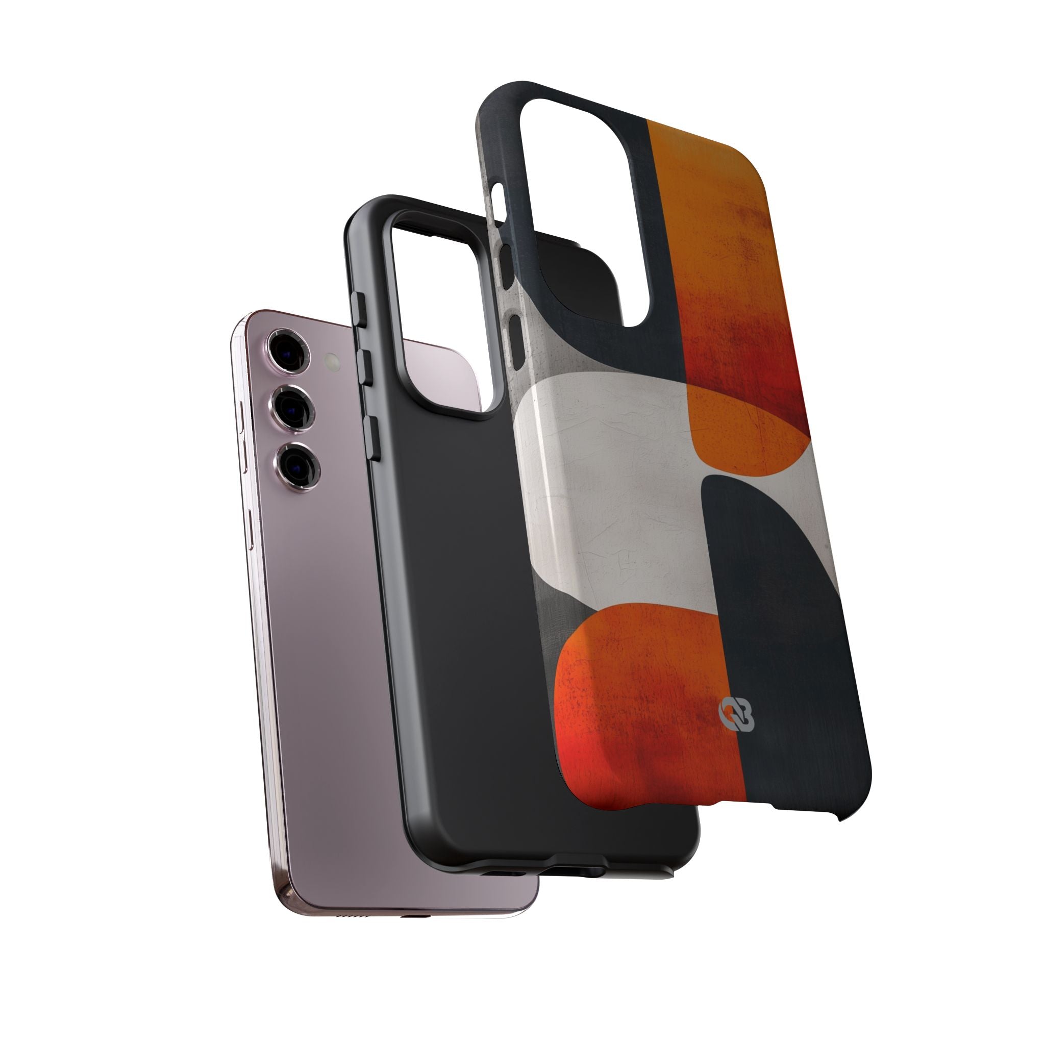 Burnt Amber Flow · Tough Phone Case for Samsung