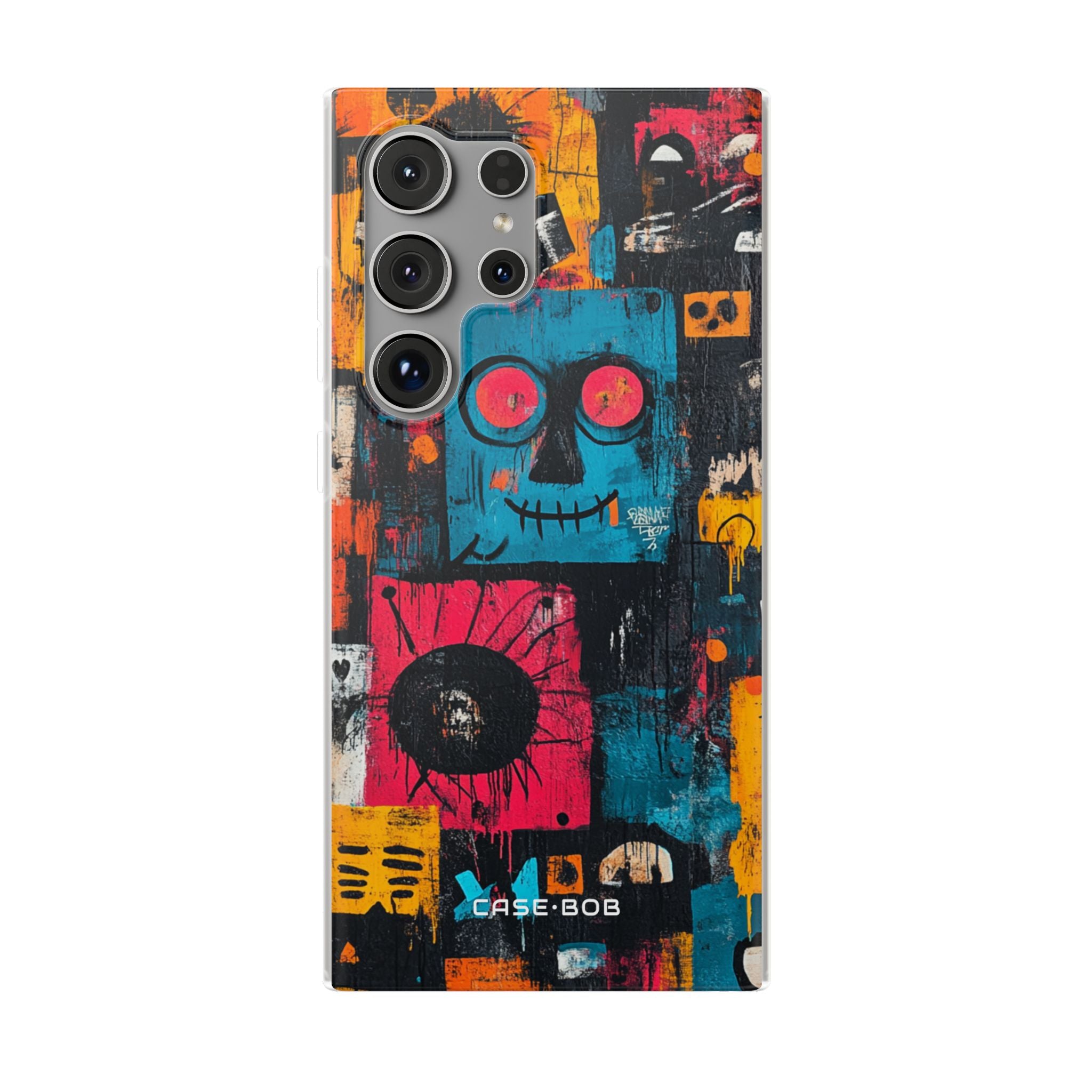 Blue Stitch Smile Samsung S24 Ultra Case - Soft