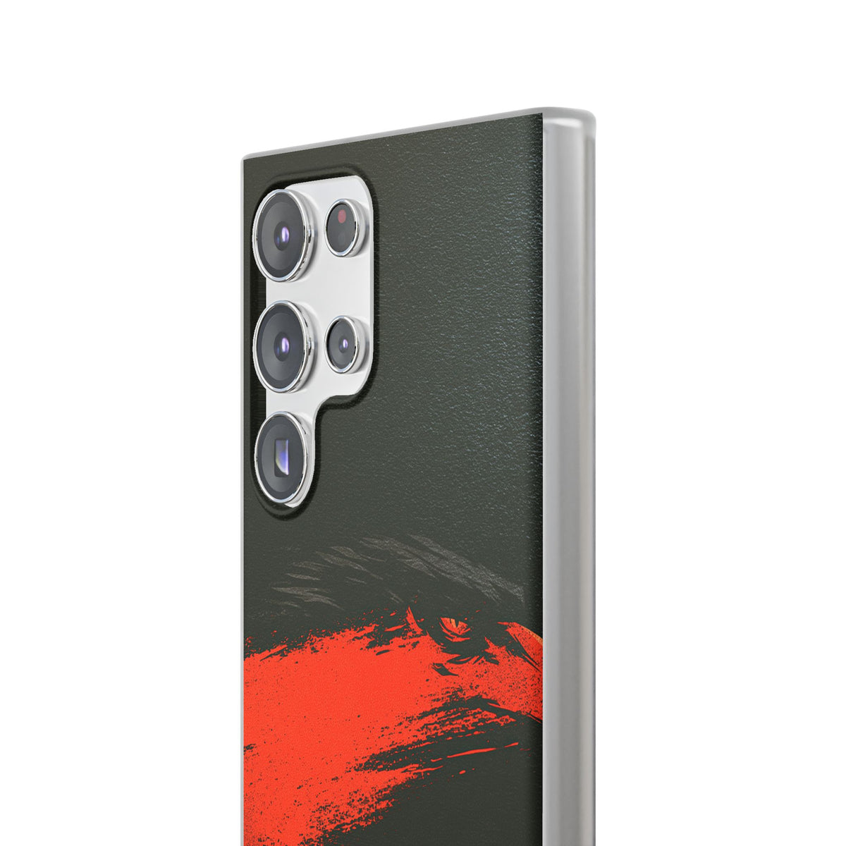 Crimson Raptor Noir · Lite Phone Case for Samsung · Black