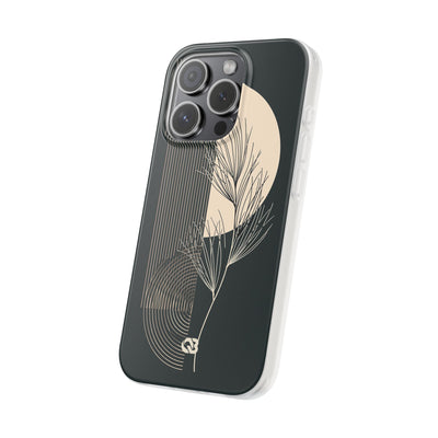 Black Lite Phone Case for iPhone - Obsidian Sand Willow