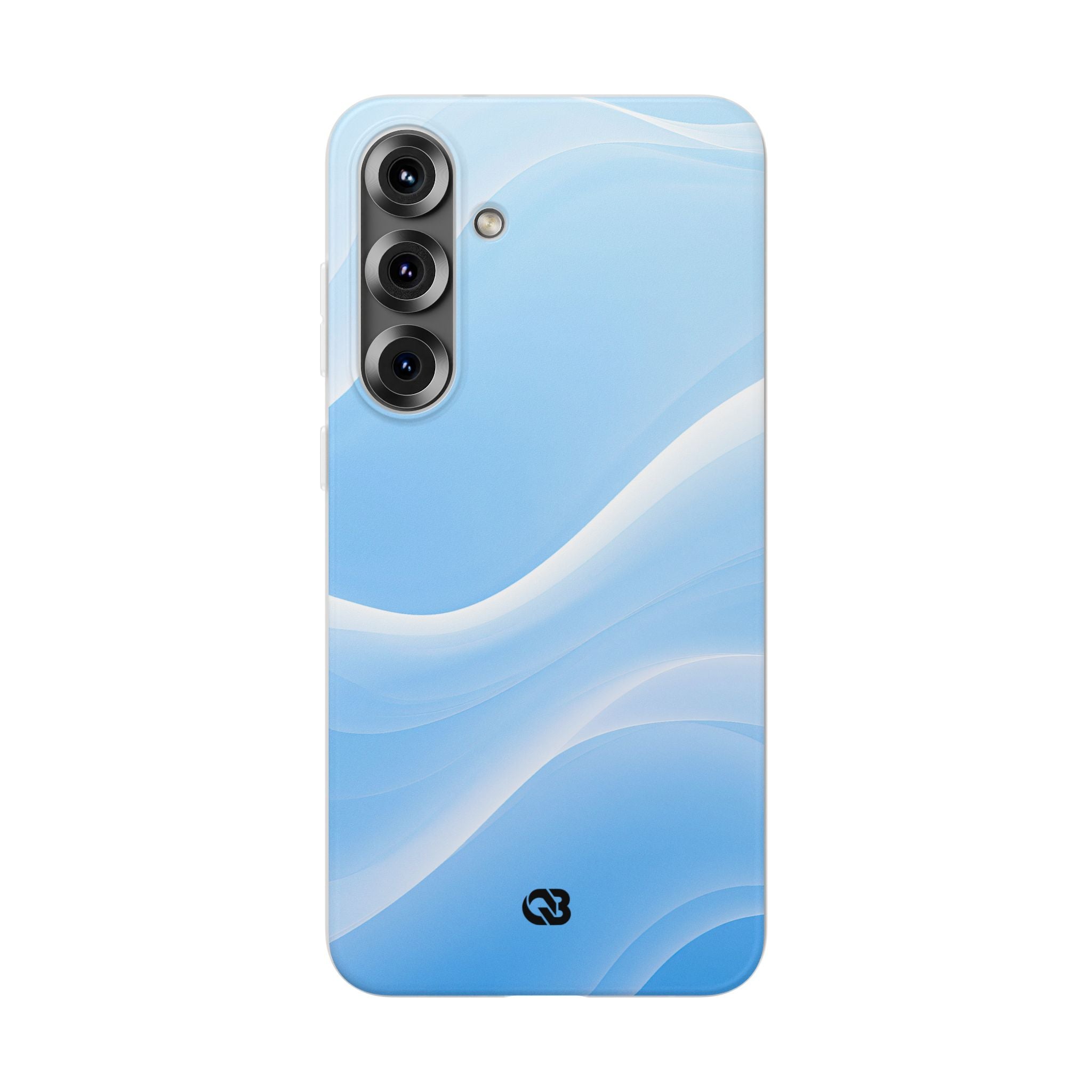 Blue Lite Phone Case for Samsung - Glacial Blue Silk
