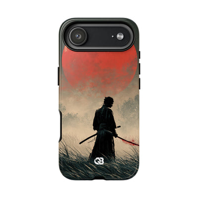 Crimson Moon Ronin · Tough Phone Case for iPhone · Red