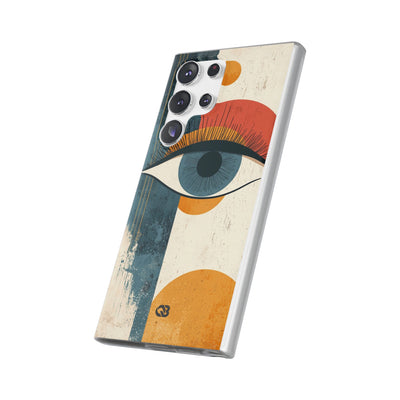 Distressed Azure Ocular · Soft Handyhülle für Samsung