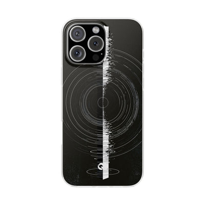 Black Lite Phone Case for iPhone - Obsidian Orbital Signal