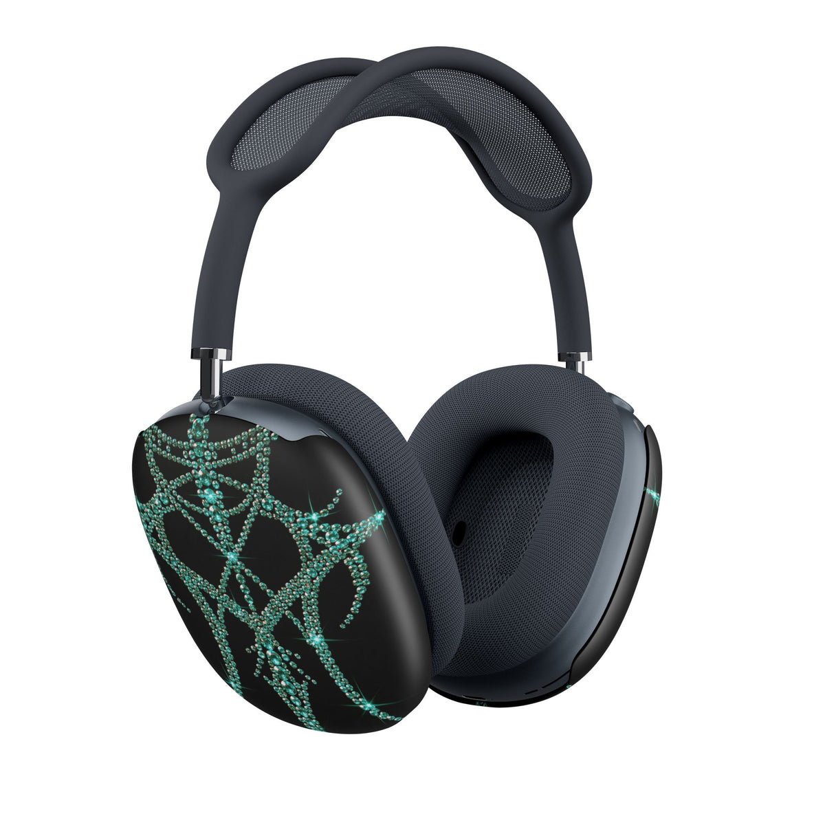 Teal Cyber Sigil · Hard Case for AirPods Max · Teal