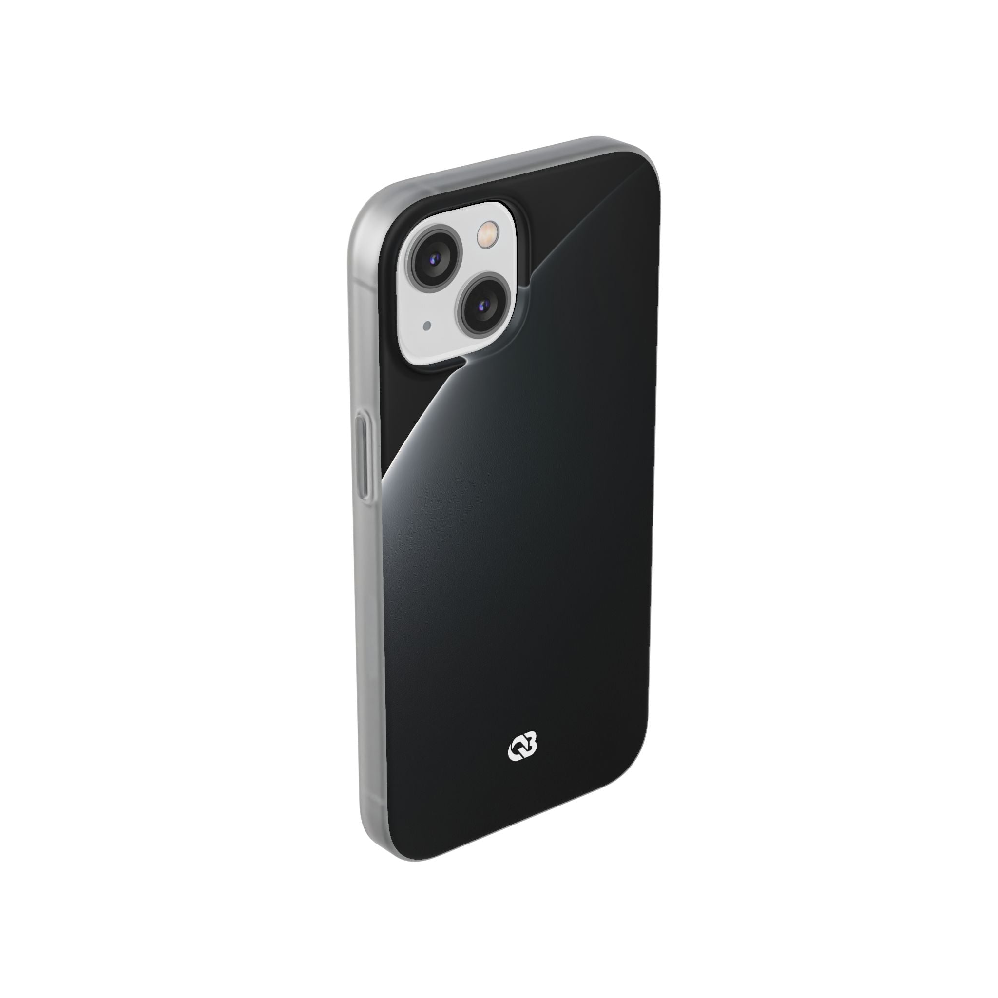 Black Lite Phone Case for iPhone - Obsidian Lunar Arch