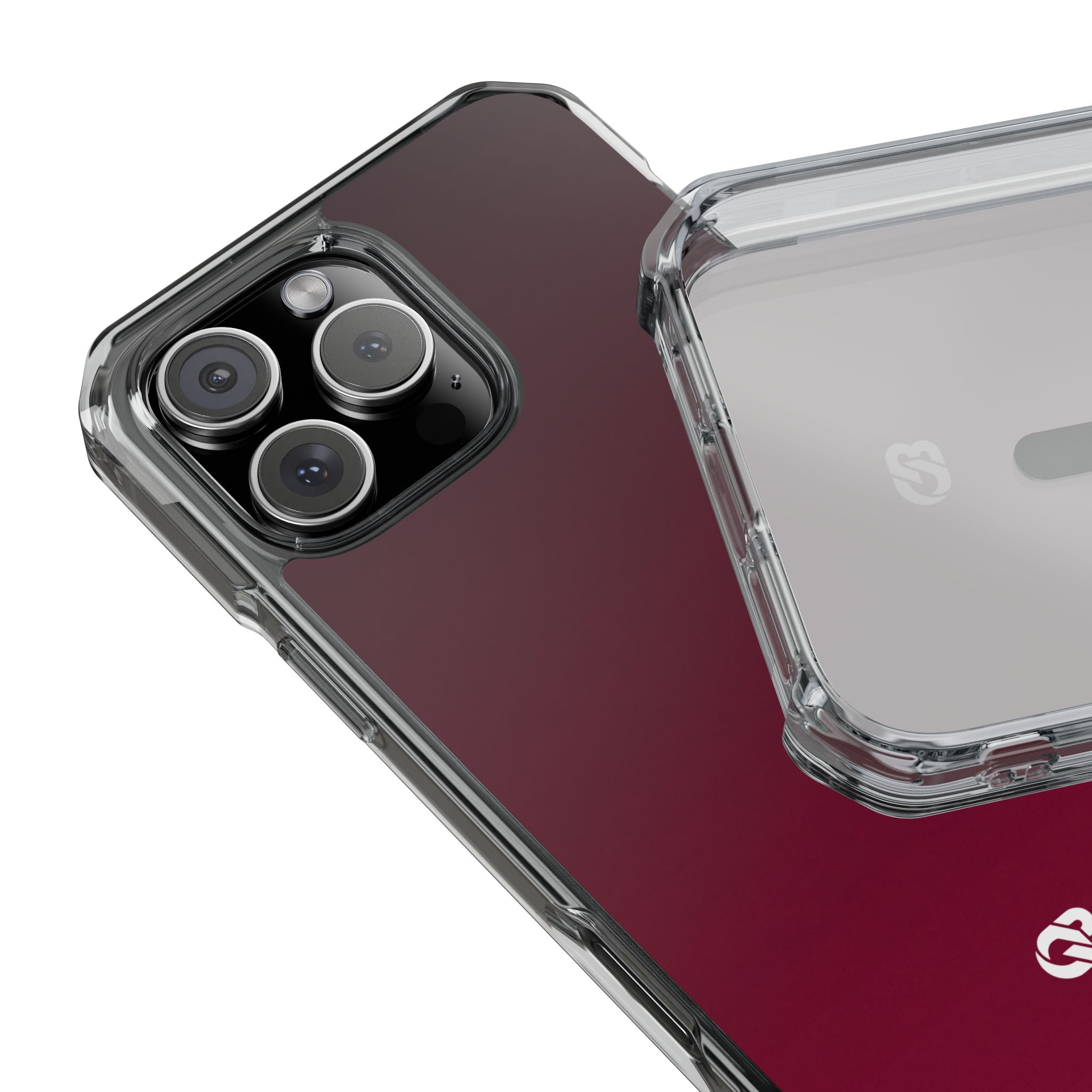 Red Impact MagSafe Phone Case for iPhone - Deep Sangria Gradient