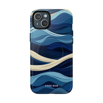 Ocean Rhythm iPhone 15 Plus Case - Tough+