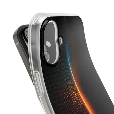 Luminous Refraction Grid · Lite Phone Case for iPhone ·  Black