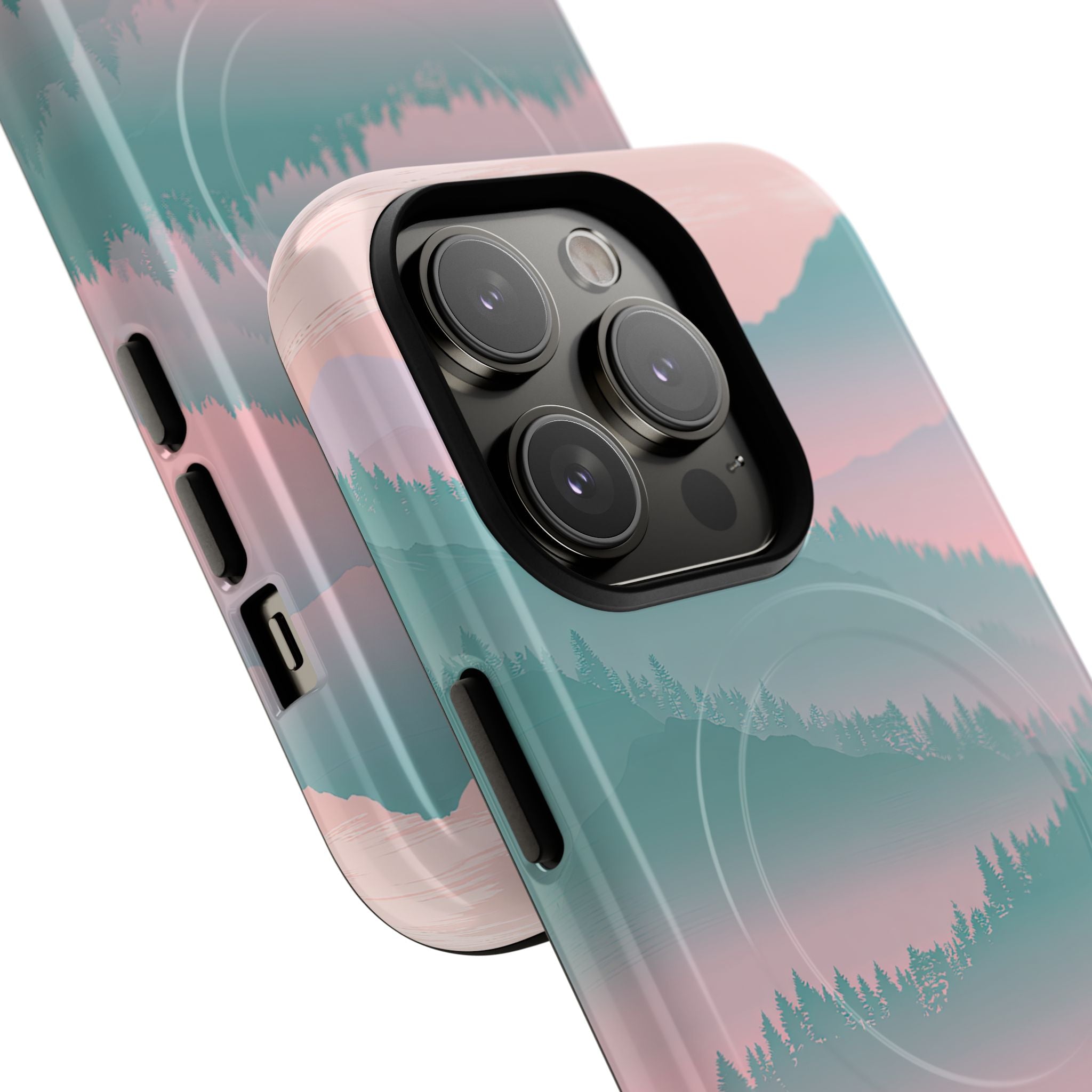 Teal Tough 2.0 Magsafe Phone Case for iPhone - Alpine Mist Teal