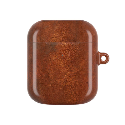 Oxidized Corten · Hard Case for AirPods & AirPods Pro · Brown