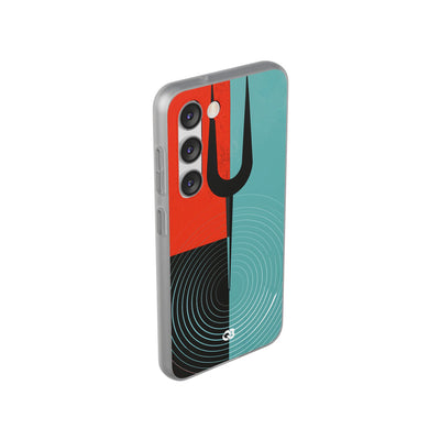 Teal Lite Phone Case for Samsung - Sonic Static Split