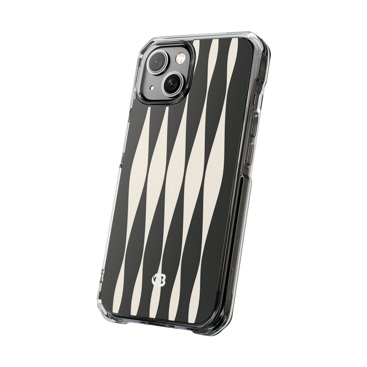 Orbital Resonance · Clear Impact Magnetic Phone Case for iPhone ·  Black