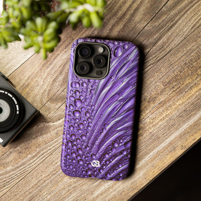 Violet Liquid Gel · Tough Phone Case for iPhone · Purple