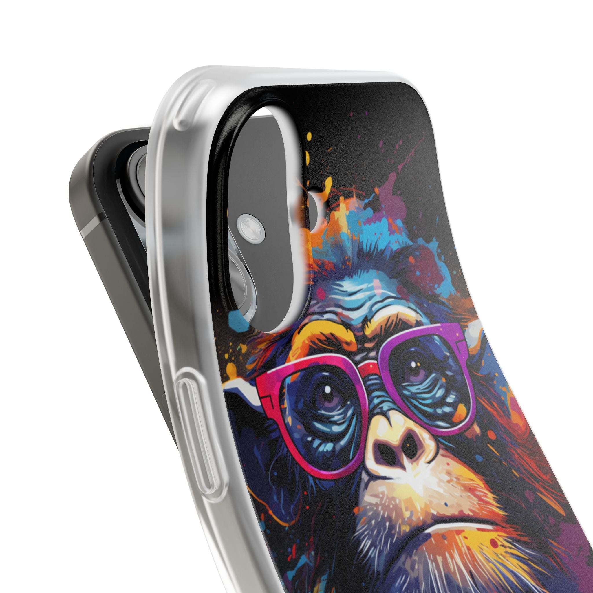 Neon Splatter Primate · Soft