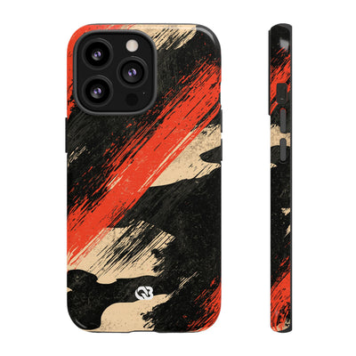 Urban Slash Camo · Tough Phone Case for iPhone · Black