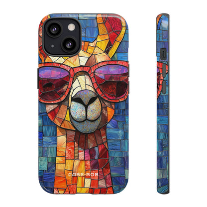 Llama Glow iPhone 13 Case - Tough